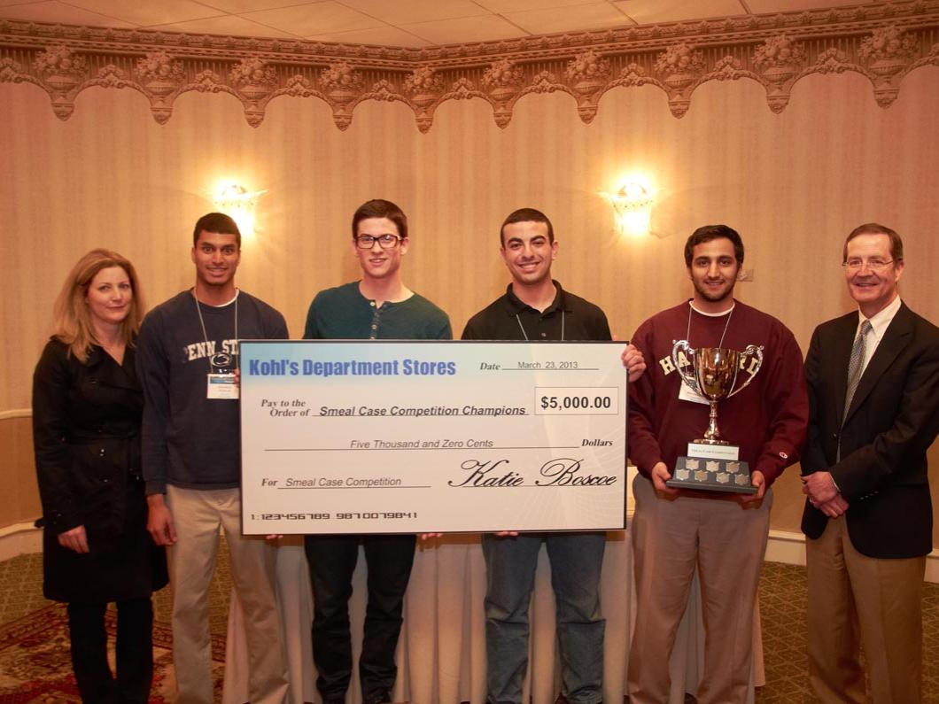Winners of the 2013 Smeal Case Competition
