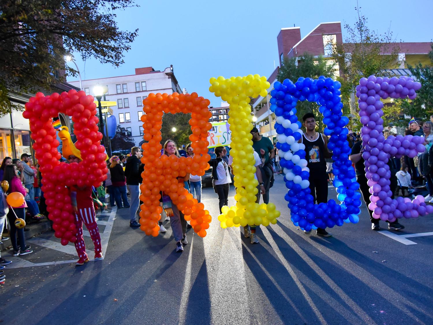 Pride balloons
