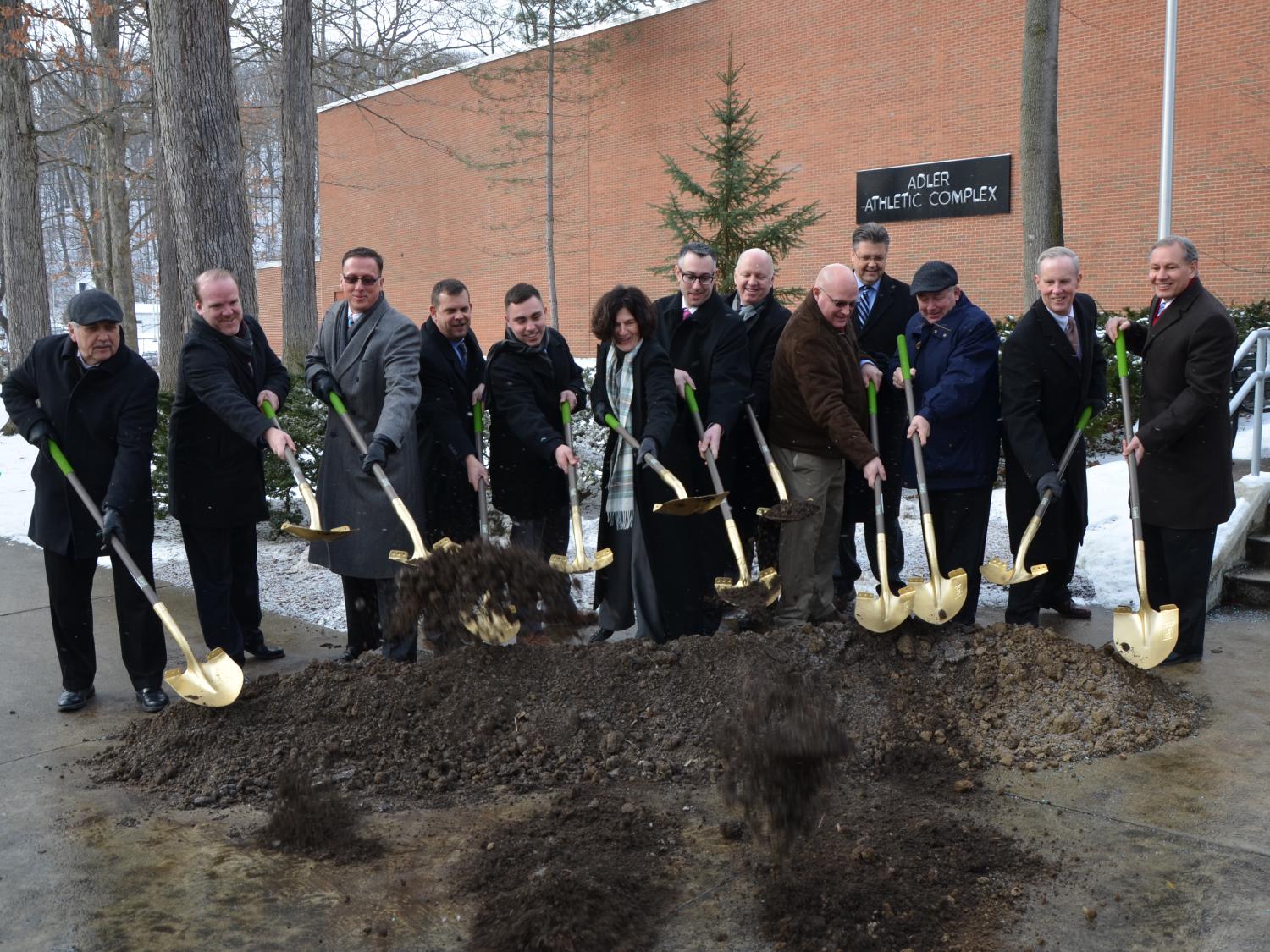 Adler groundbreaking
