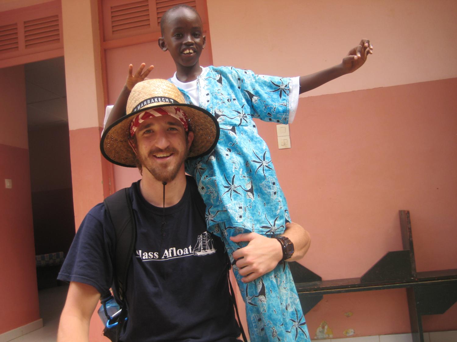 Kyle O'Donnell in Senegal