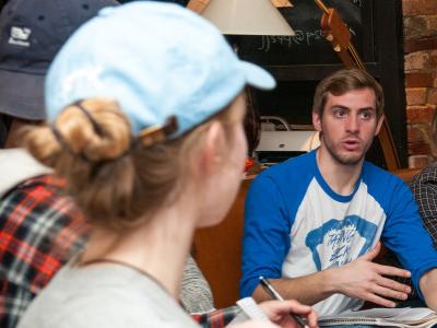 Students participate in Deliberation Nation 2015