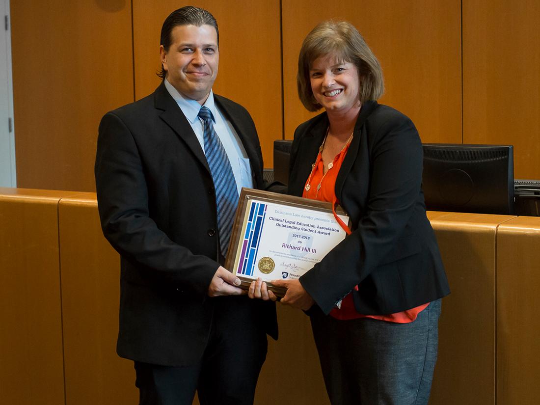 Dickinson Law students recognized for public service and pro bono activities in the community