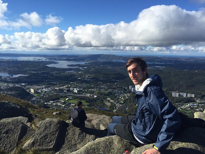 Third-year law student Gene “Tucker” Anderson spent a semester abroad at The University in Bergen (UiB) in Bergen, Norway.