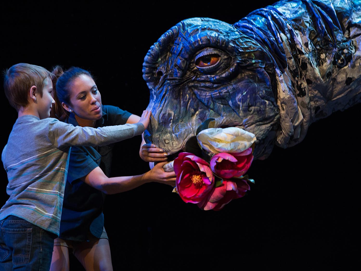 A scene from ‘Erth’s Dinosaur Zoo Live’ 