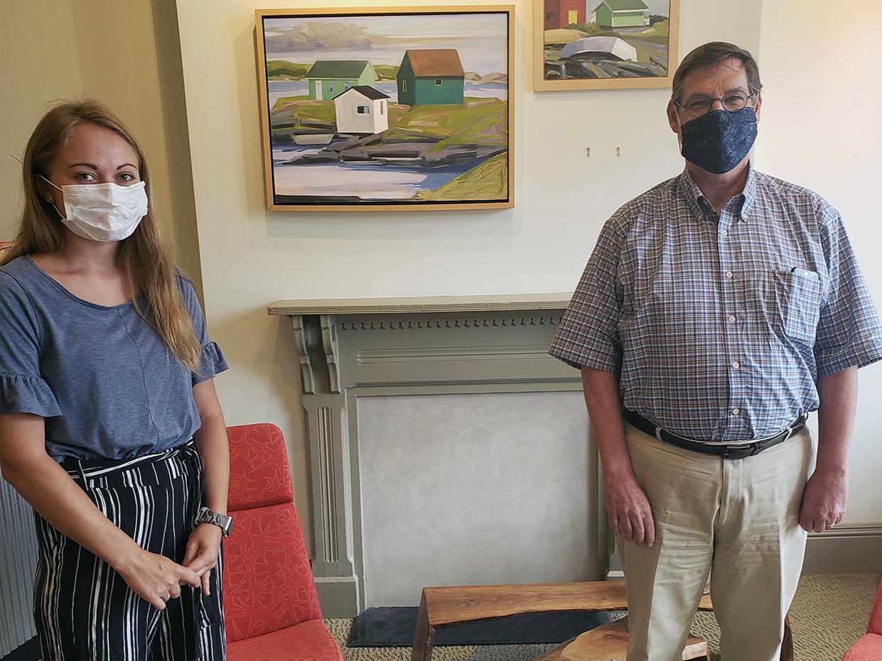 Harper Brockway and Frank Dittenhafer 