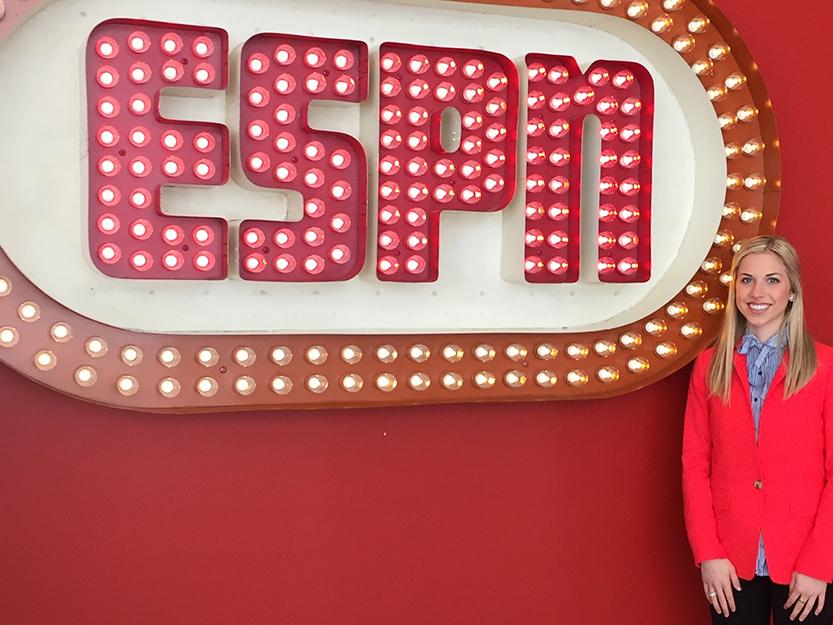 Junior Erin Dolan secured a summer internship at ESPN