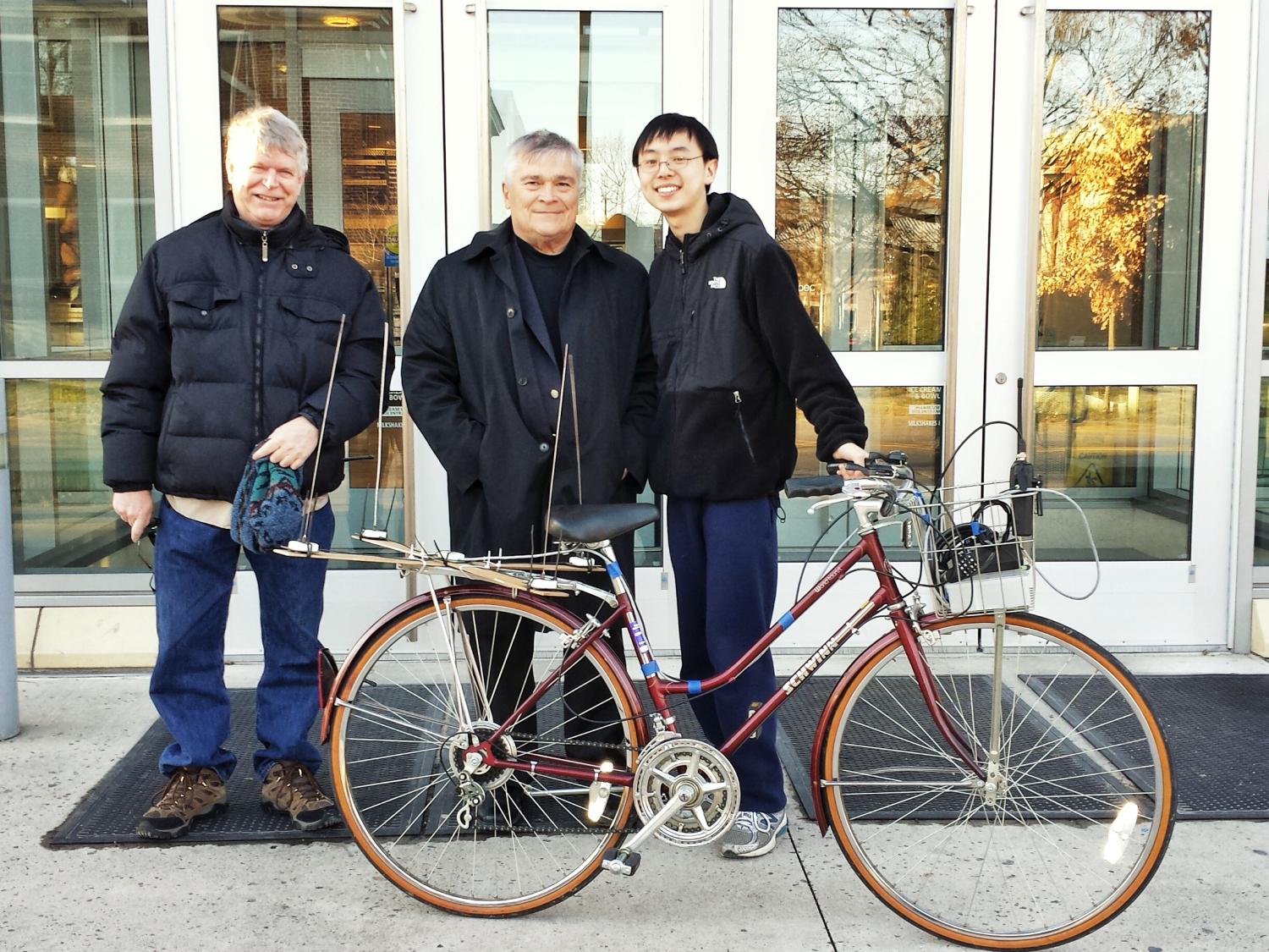 President Barron, Jim Breakall, Alex Yuan