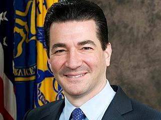 A portrait of former FDA Commissioner Dr. Scott Gottlieb