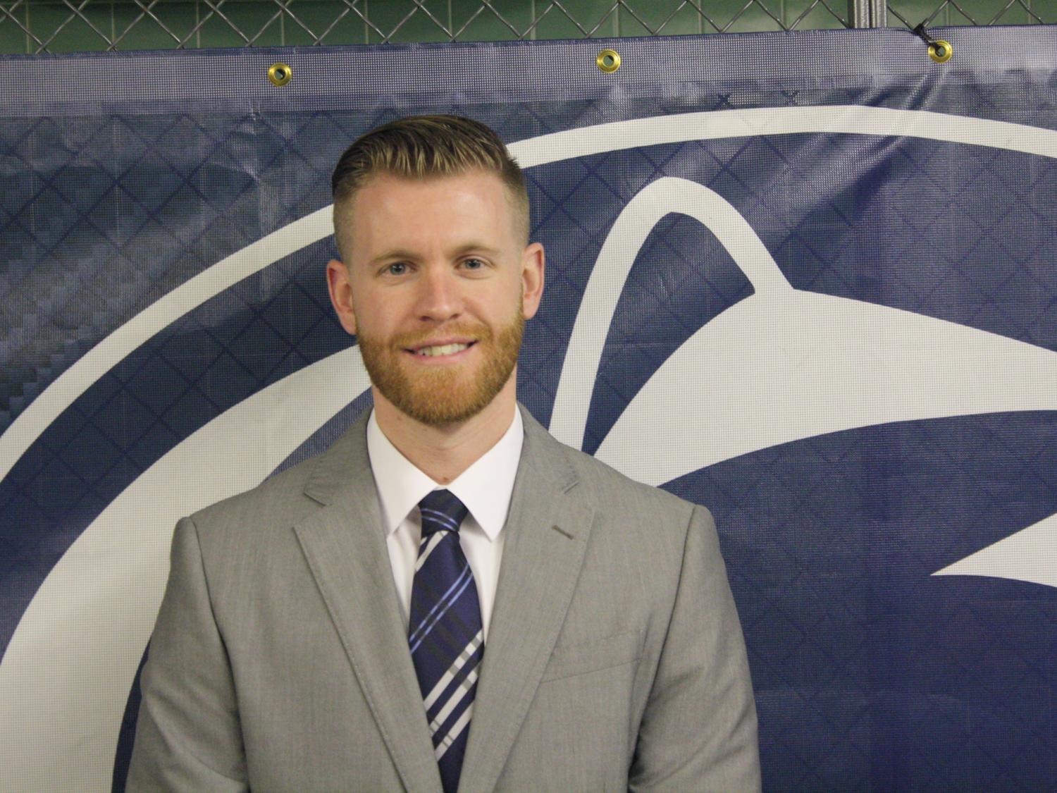  Penn State DuBois Men's Basketball Coach Dylan Howrd. 