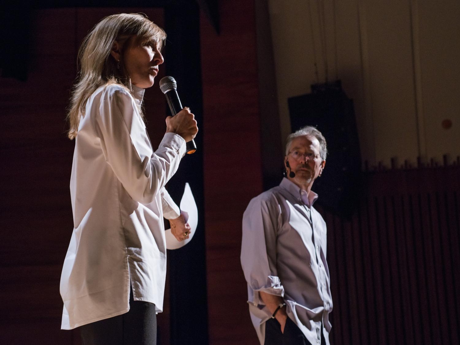 Sam Richards and Laurie Mulvey