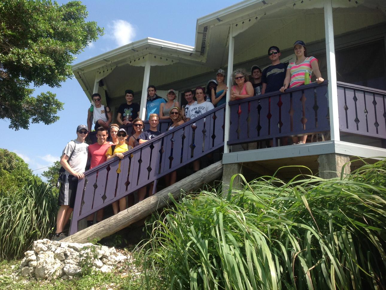 Earth and Mineral Sciences Summer 2013 LEAP students