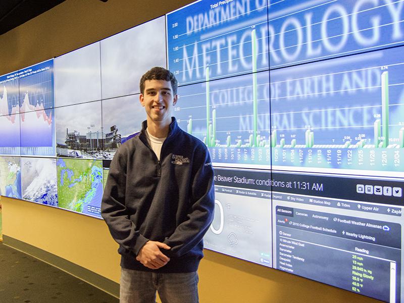 Brent Tyler Rice has been named the student marshal for the the College of Earth and Mineral Sciences fall 2016 commencement ceremony. 