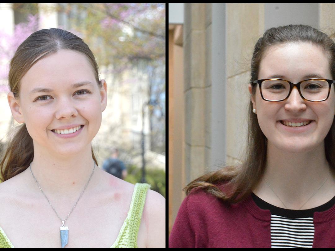 Jennifer Taylor and Nicole Kirchner have been named marshals for the College of Earth and Mineral Sciences for its spring 2017 commencement ceremony. 