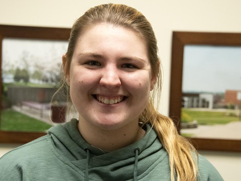 Maria Catalina, Southmoreland High School senior in the Penn State Fayette Early College Program.