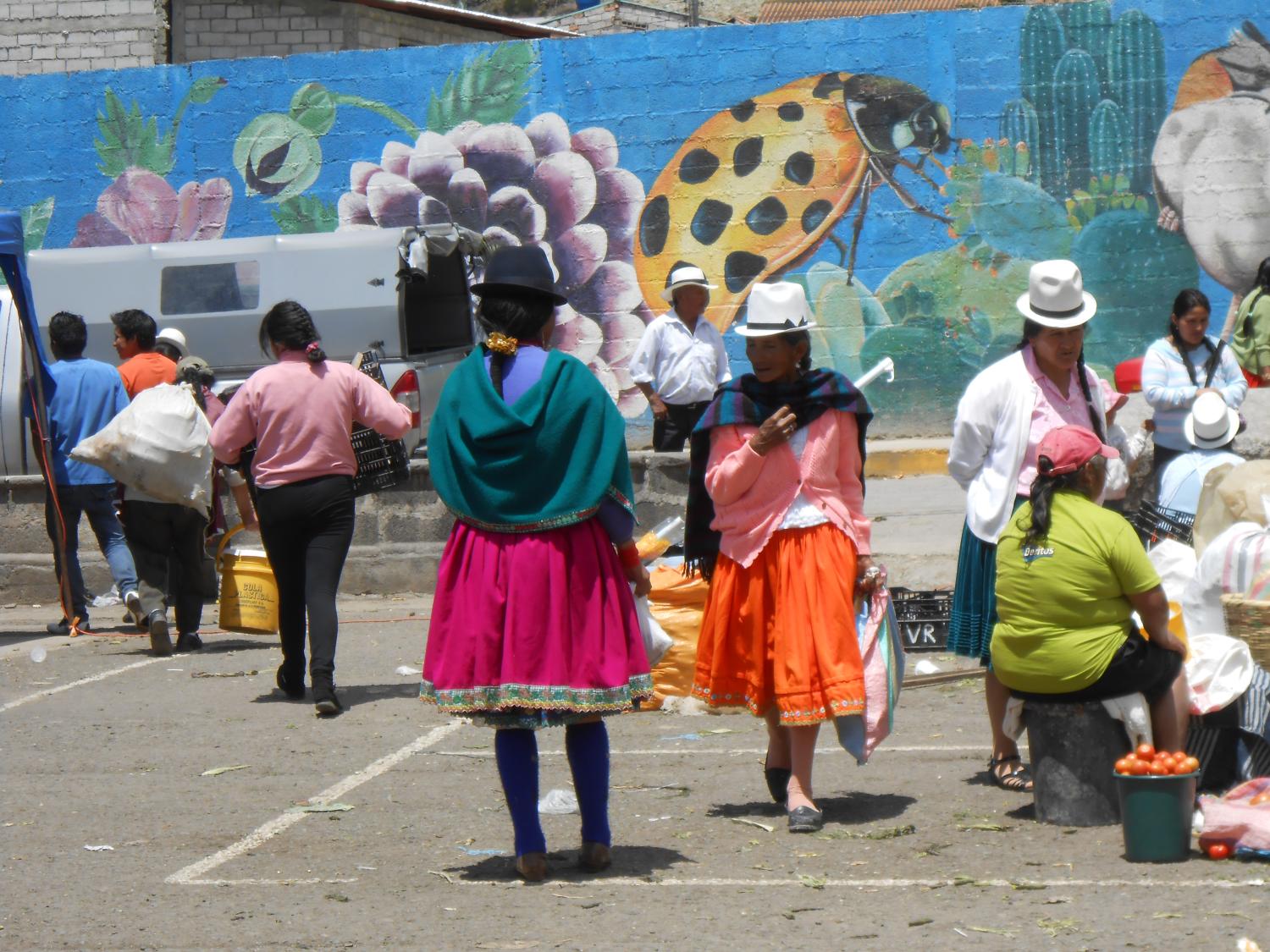 Locals in Ecuador