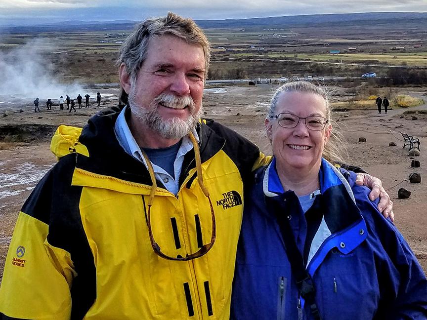 Ed Smith and Linda Caldwell