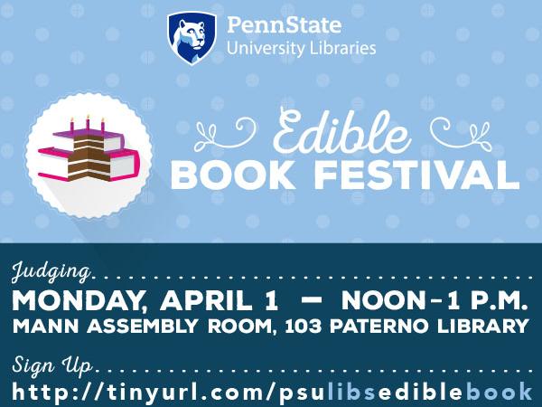 Edible Book Festival flyer