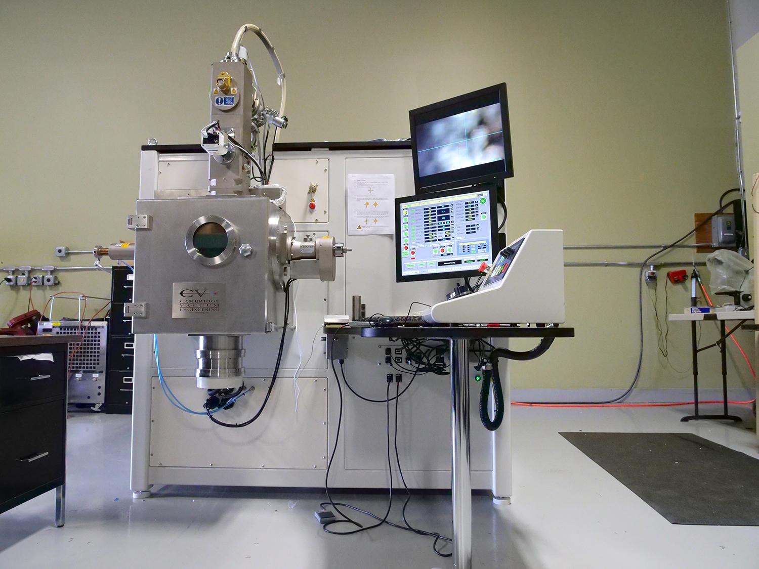 An electron beam welder