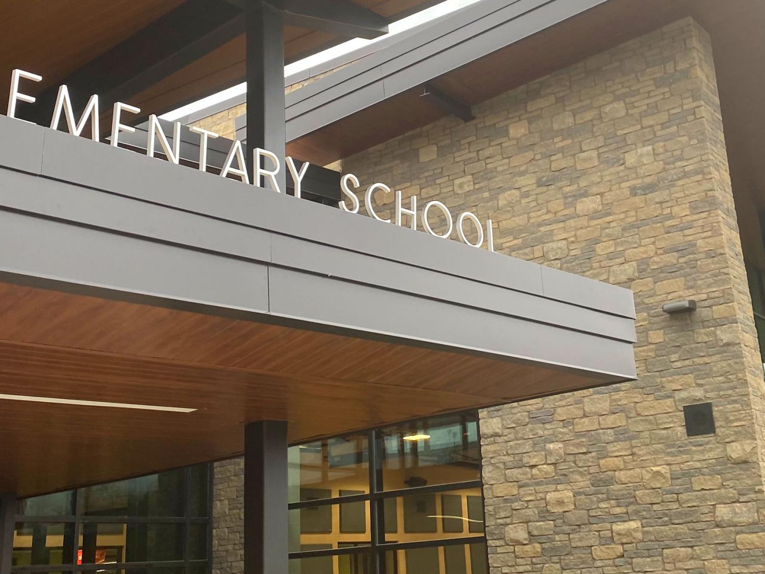 Front of elementary school