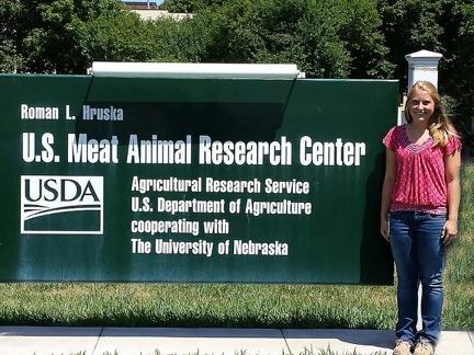 Palmer animal science student story photo