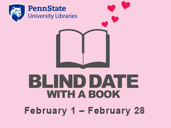 Blind Date with a Book sign, February 1-28