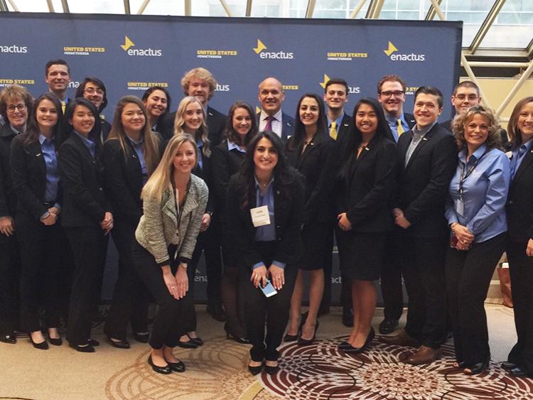 Penn State Altoona Enactus students, alums, and advisors