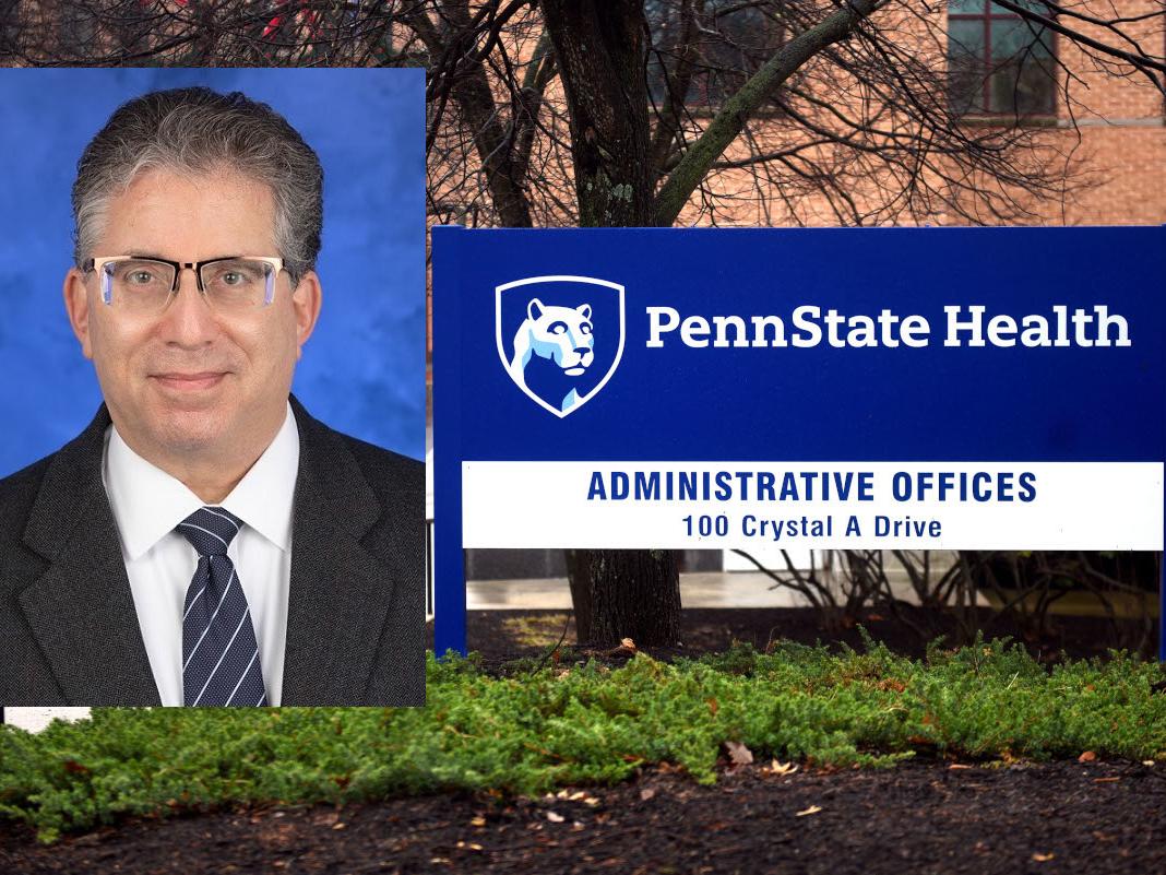 A headshot of Steve Ettinger, vice president and physician leader of Cardiovascular Services at Penn State Health