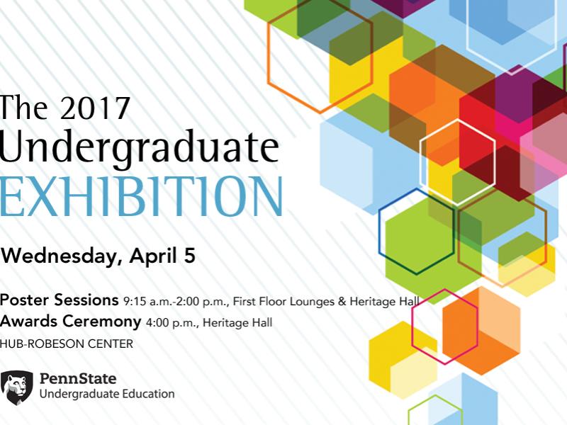 The 2017 Undergraduate Exhibition Wednesday, April 5