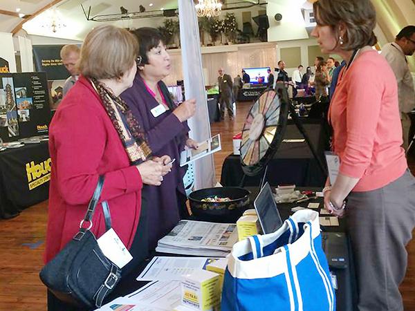 Public Opinion exhibit at Chamber 2015 Expo