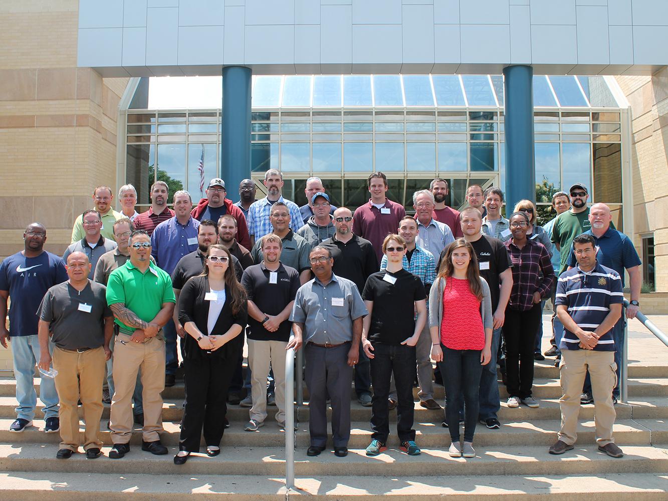 Penn College Extrusion Workshop participants