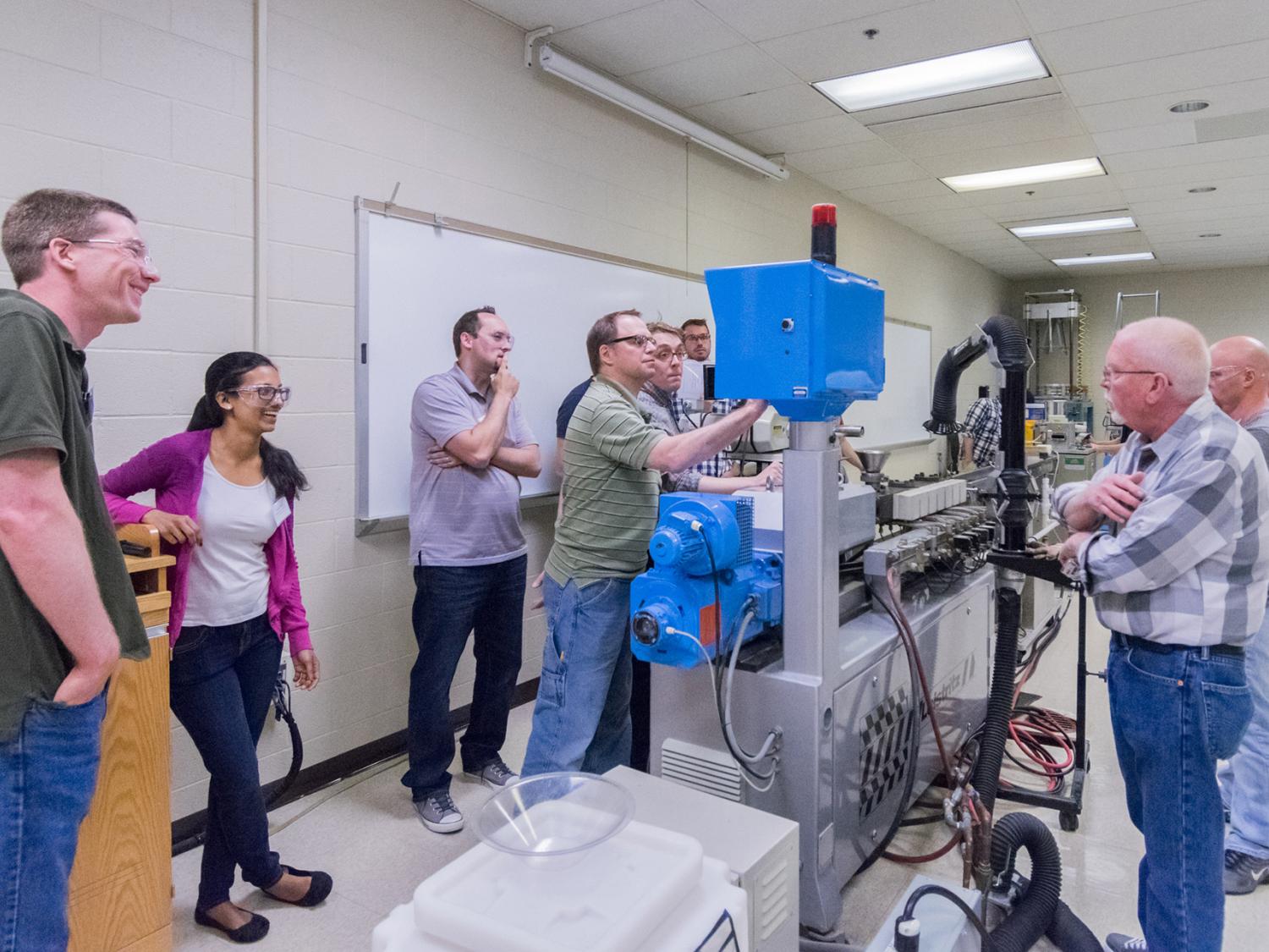 Penn College Plastics Extrusion Workshop 2016