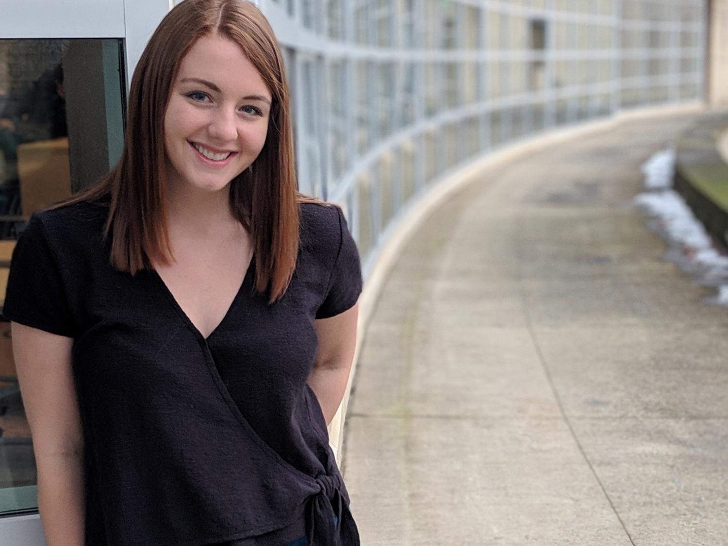 Smeal's fall 2018 student marshal Rachel Ebner