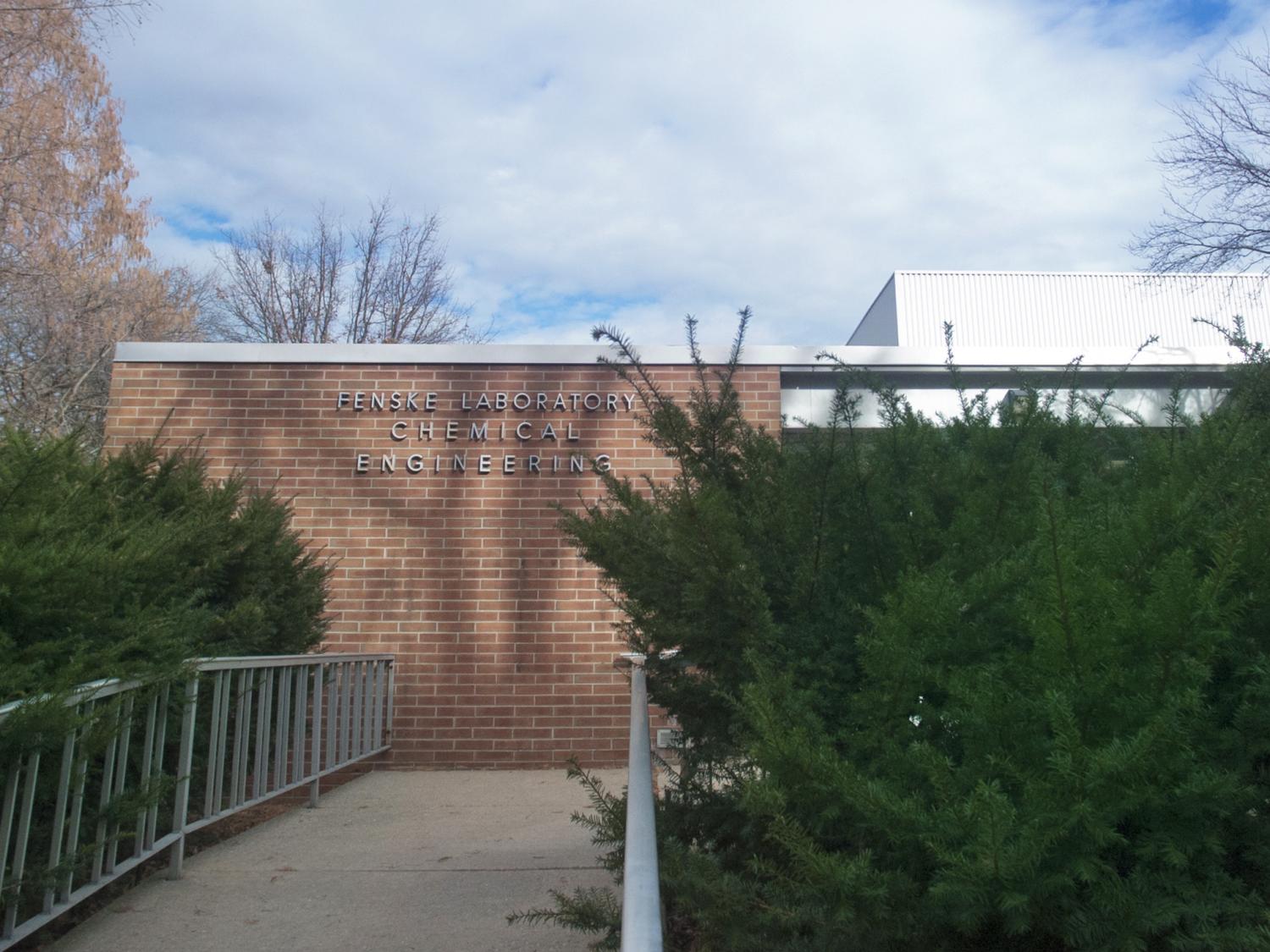 Exterior of Fenske Laboratory
