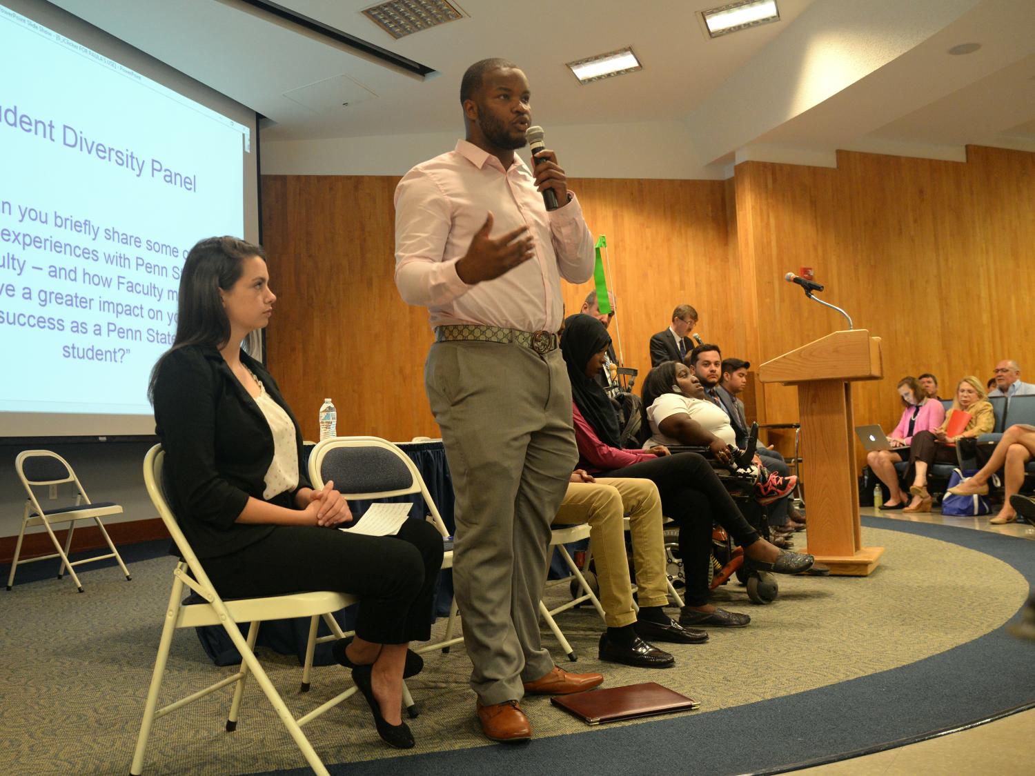 Faculty Senate diversity panel