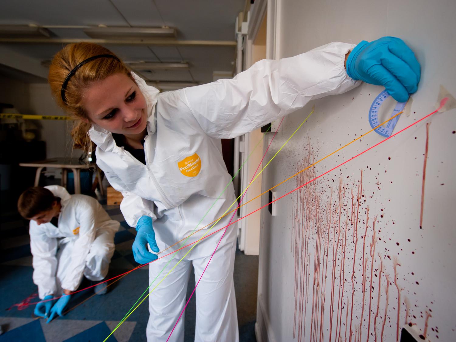 Faculty Cottages forensic science program