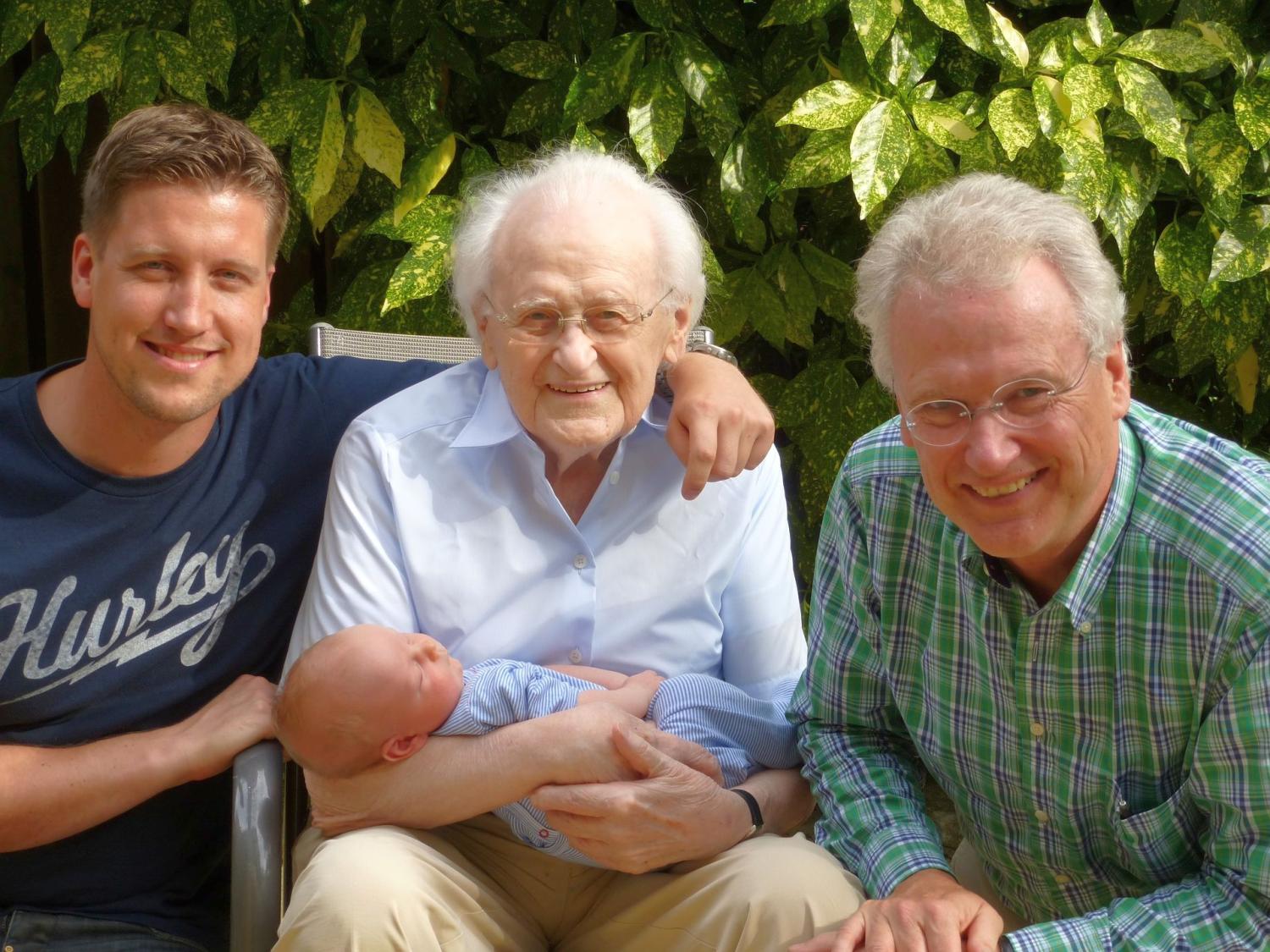 Four generation family