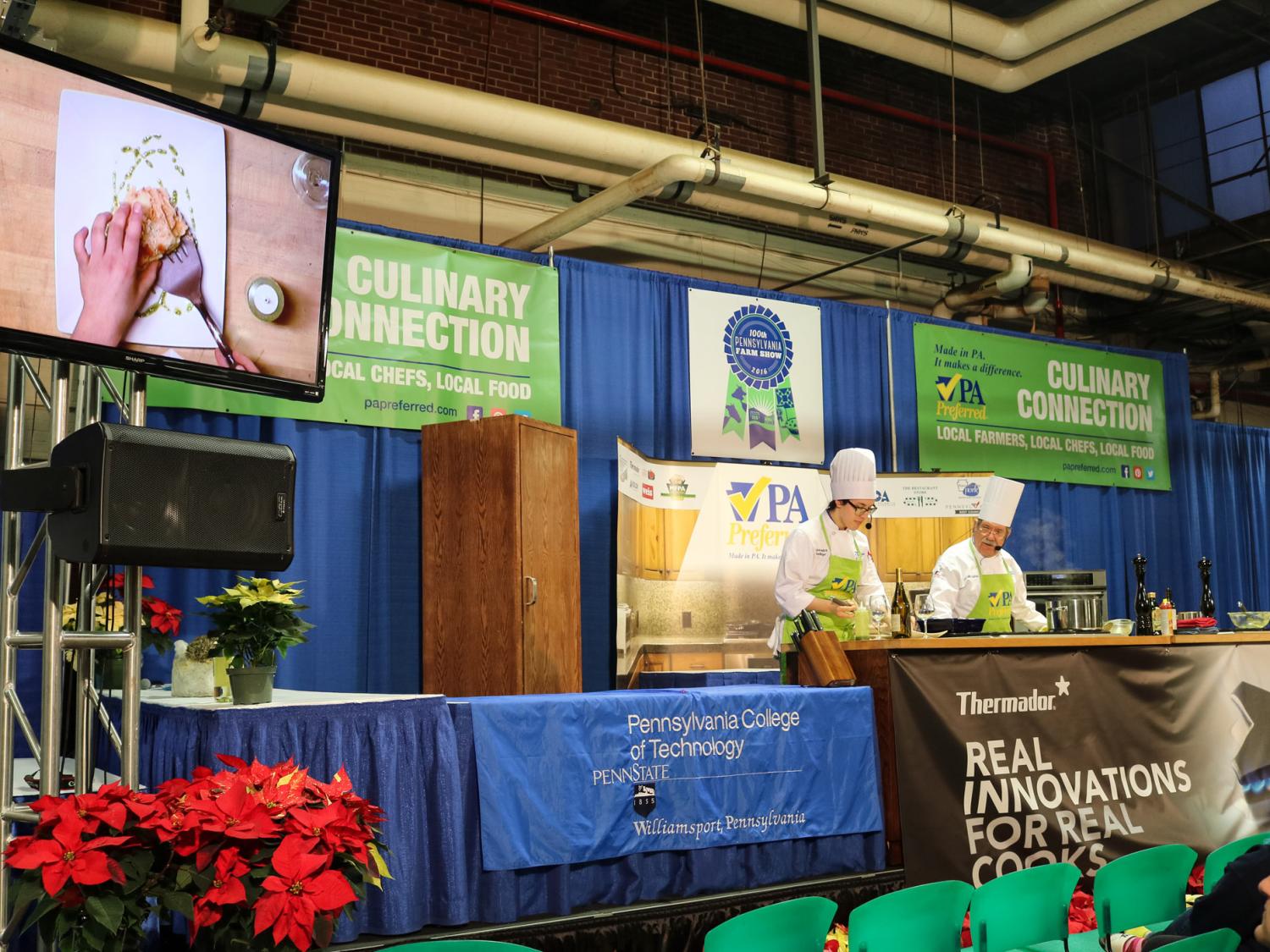 Penn College at PA Farm Show in Jan 2016