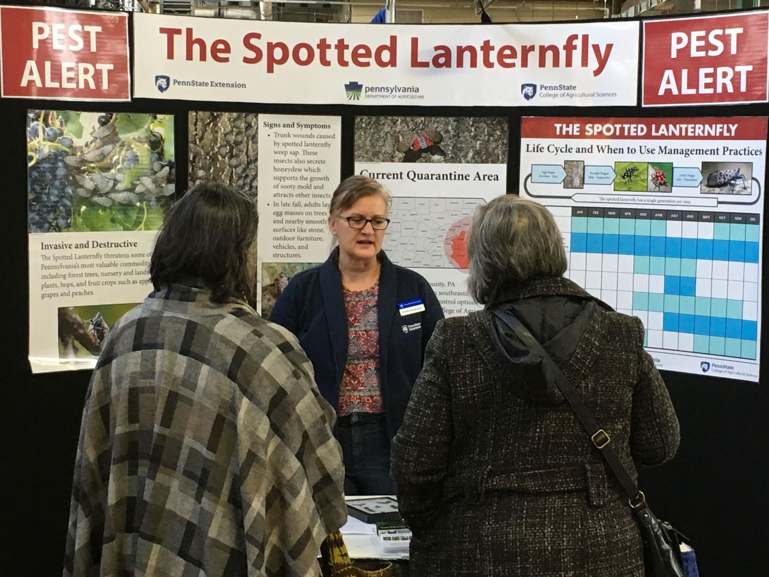 Emelie Swackhamer 2018 Farm Show SLF display
