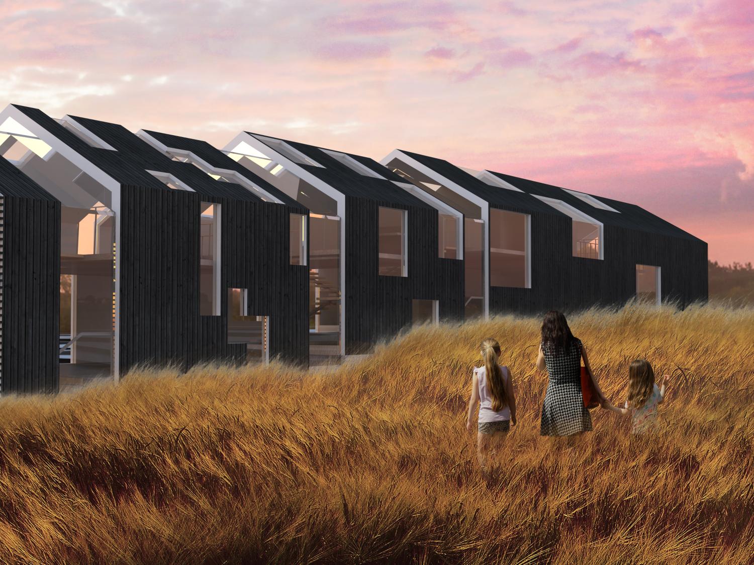 Mark Yeakey, design for the Farnsworth Welcome Center in Plano IL.