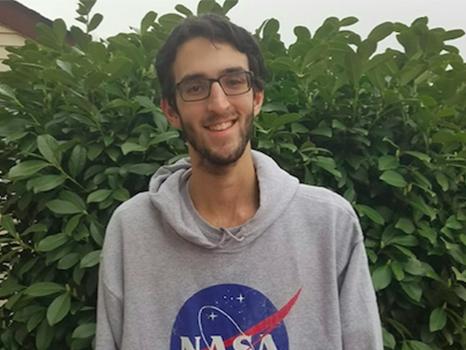 Mike Felt student meteorologist