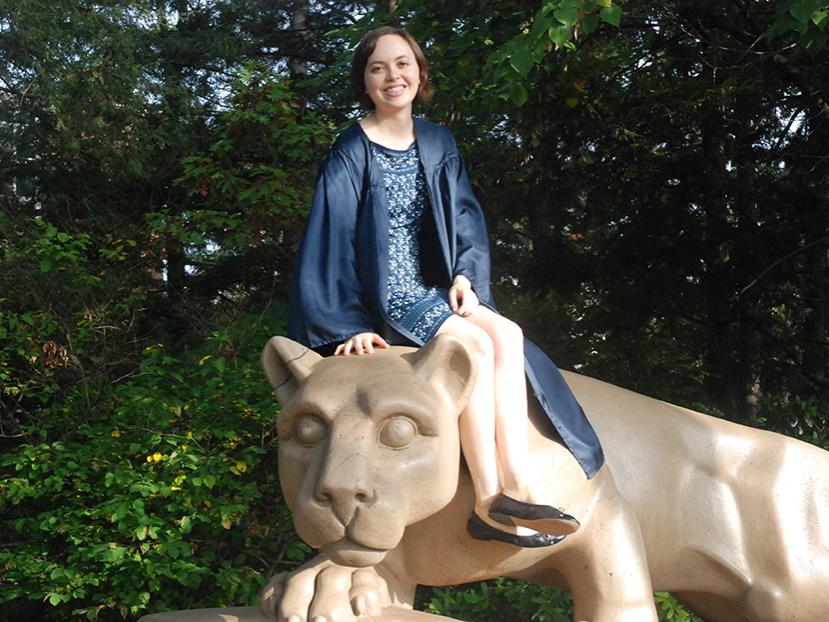 Alana Fiero will serve as the Bellisario College's student marshal during fall commencement ceremonies Dec. 16.