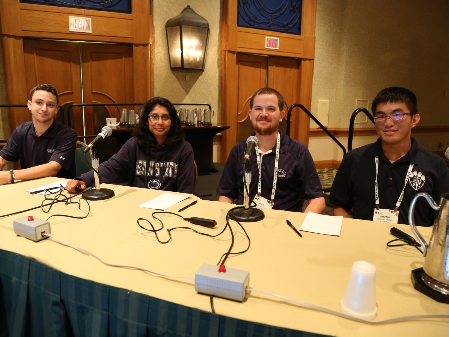 Photo of team that won national food science event