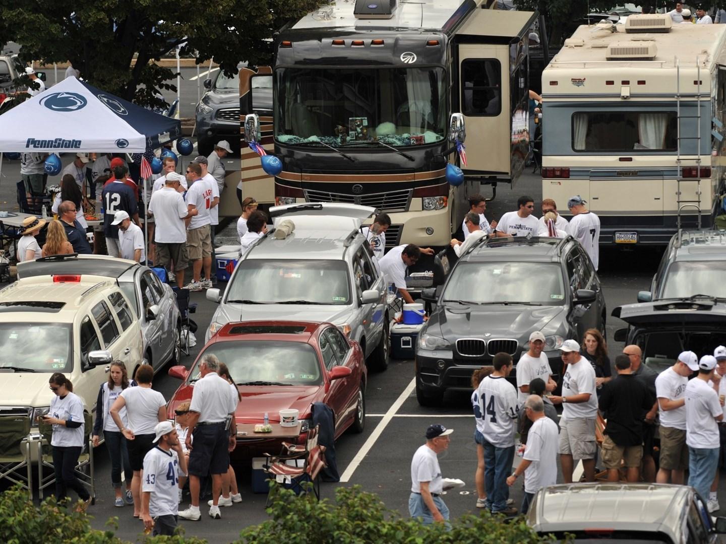 Football Parking at Beaver Stadium 