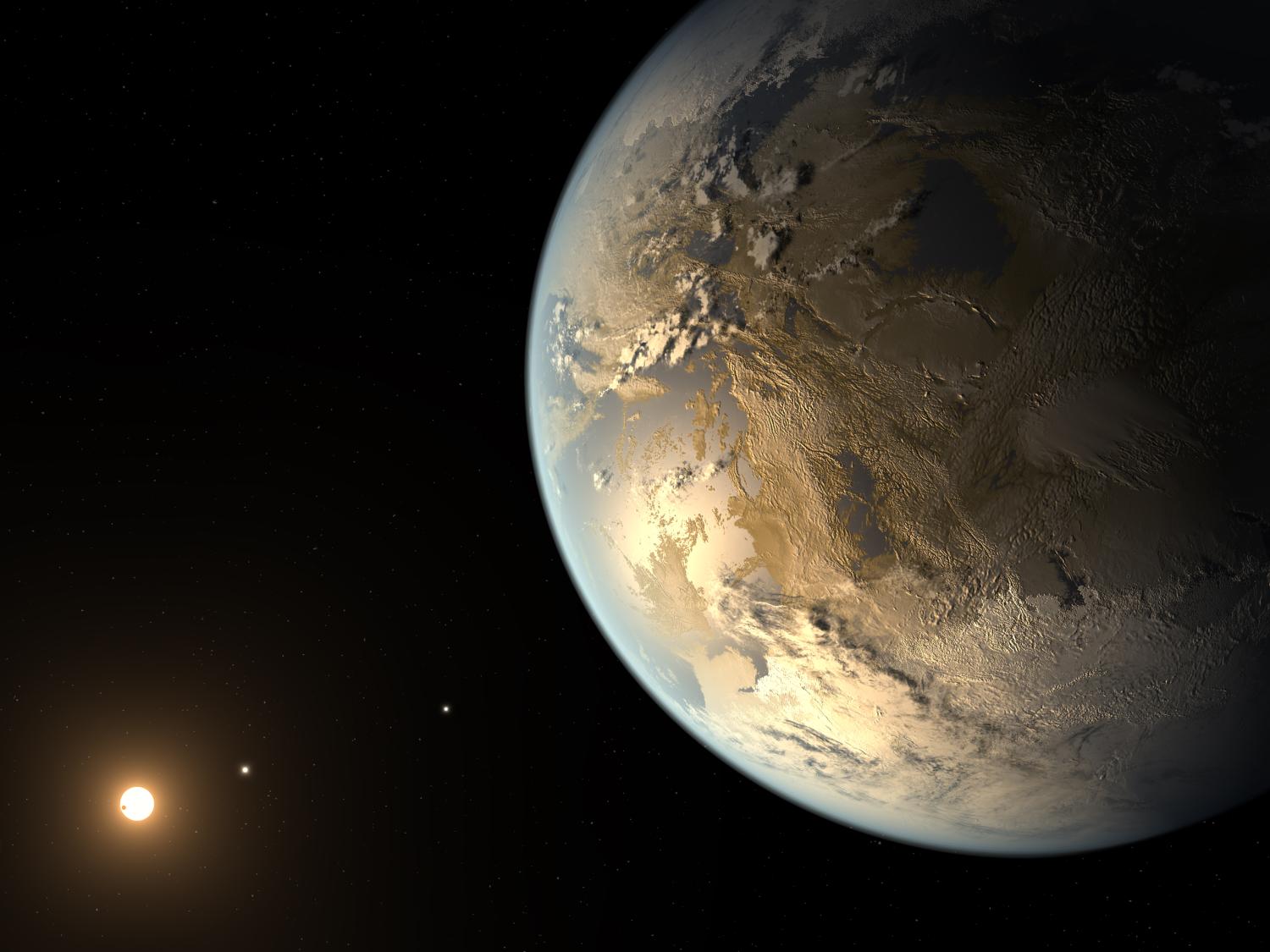 Planet orbiting a star