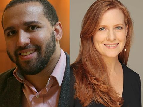 Wesley Lowery and Lisa Falkenberg