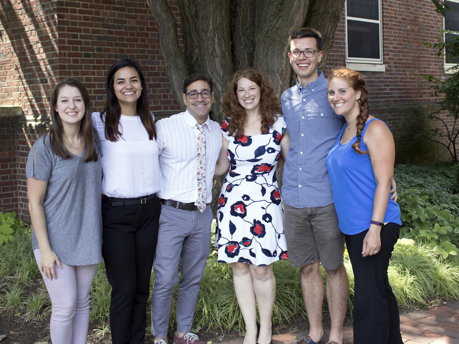 Speaker Scott Fried visits with members of the Presidential Leadership Academy