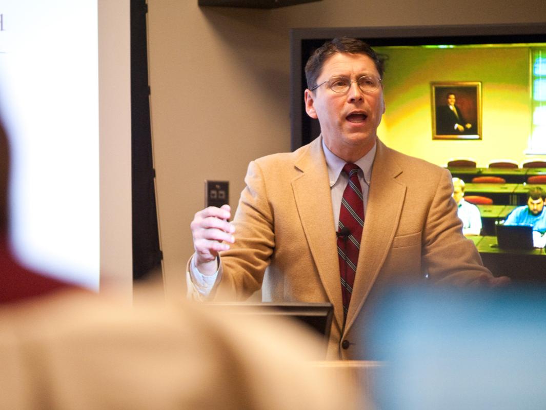 Rob Frieden teaching