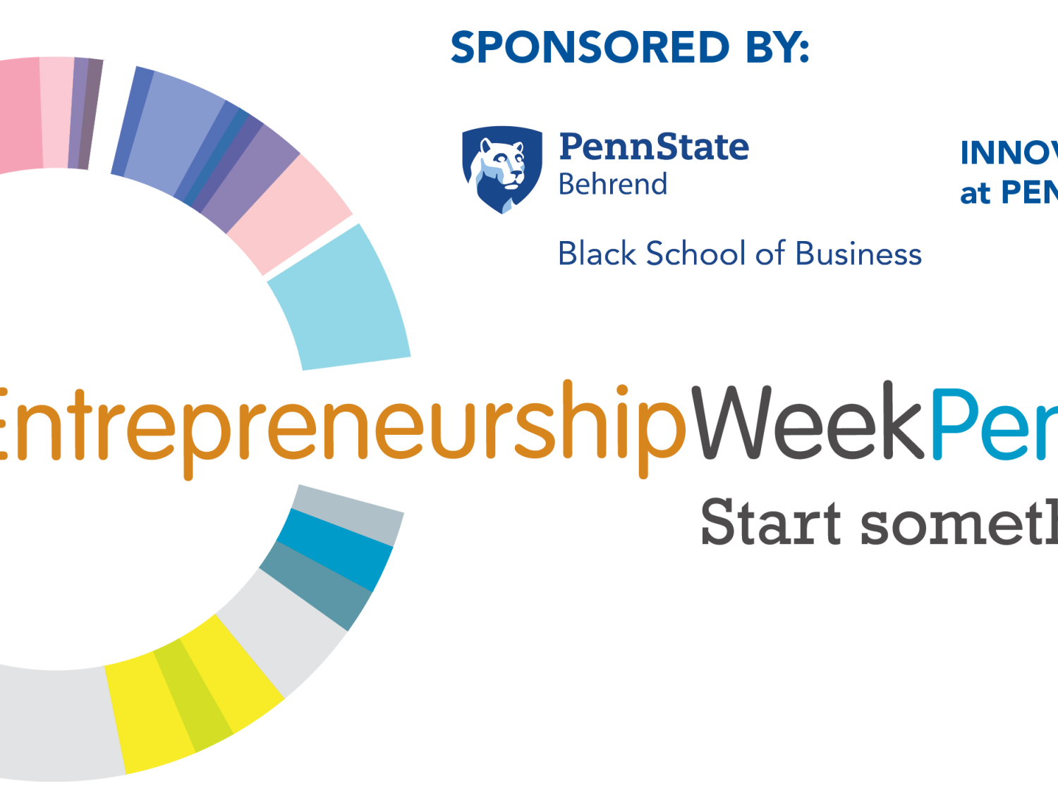 A graphic for Global Entrepreneurship Week at Penn State Behrend