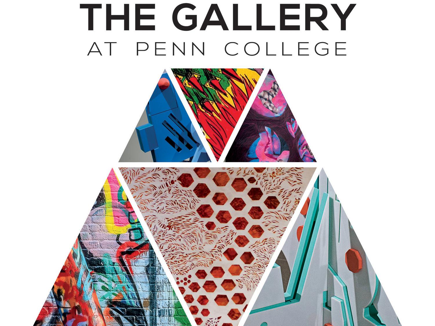 Penn College Gallery 2019-20 season graphic