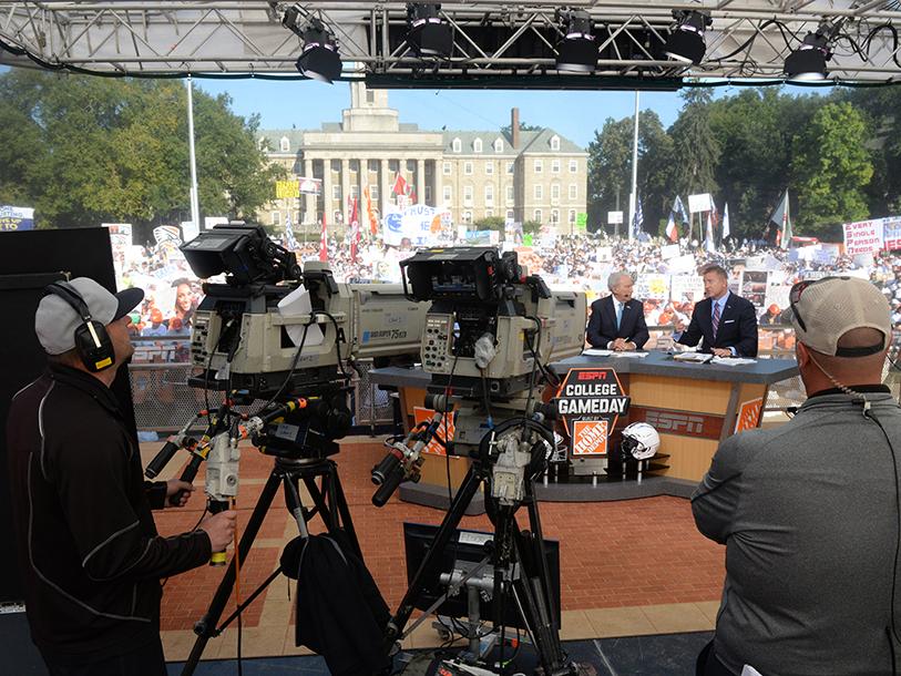 Behind the scenes of ESPN College GameDay